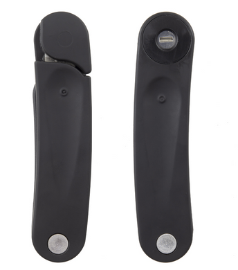 Замок VIRO MOTO BLACK MAMBA BLACK 70 см 3KEY 49-2954 фото