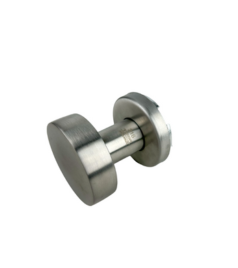 Дверна ручка-кноб TESA KNOB INOX ROUND fix-fix Нерж.сталь_мат накладне Traffic Комплект 49-4555 фото