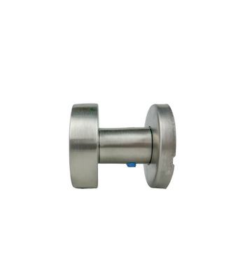 Дверна ручка-кноб TESA KNOB INOX ROUND fix-fix Нерж.сталь_мат накладне Traffic Комплект 49-4555 фото