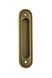 Ручка для раздвижных дверей RICH-ART SL 015 коричневая бронза 44-984 фото