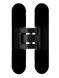 Дверна завіса OTLAV INVISACTA 3D 23x120mm + ковпачки, чорний матовий 40-0039619 фото