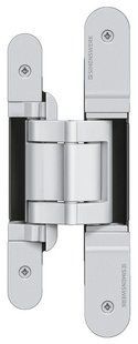 Петля дверна прихована SIMONSWERK Tectus TE 380 3D F1 хром матовий 60 кг 50-954 фото