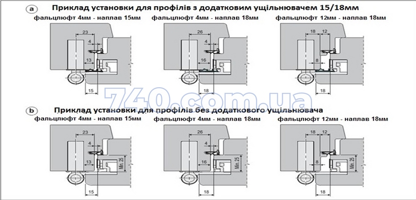 Дверная петля AGB R4 mod.-18 бронза 44-9846 фото