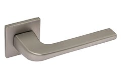 Дверная ручка Prius Адена А 329 R78 (тонкая розетка, 6 мм) MSN матовый никель 44-10589 фото