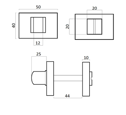 WC - накладка Forme Fixa Icon. B31 - белый матовый 44-8439 фото