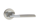 Дверная ручка LINDE Z-1220 матовый никель/полированный хром 40-001220 фото