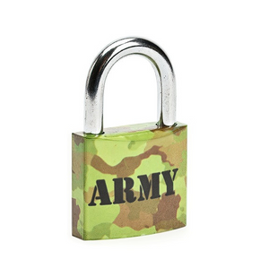 Висячий замок Tokoz ARMY 3 key 50-1613 фото