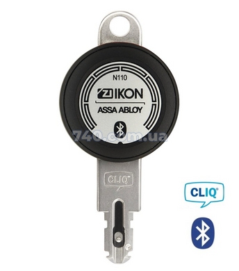 Ключ IKON e-CLIQ 1KEY CLIQ_GO_Bluetooth з кнопкою 430014 фото