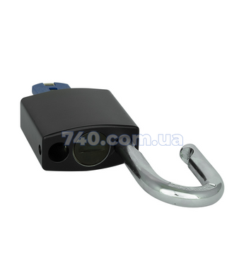 Замок висячий TOKOZ GAMA_50 OS PRO T04 3KEY BLUE Sleeve_3BT NR_shackle 22мм 10мм BOX 49-1533 фото