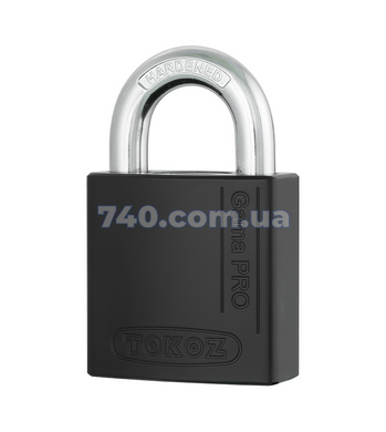 Замок висячий TOKOZ GAMA_50 OS PRO T04 3KEY BLUE Sleeve_3BT NR_shackle 22мм 10мм BOX 49-1533 фото