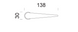 Дверная ручка DND by Martinelli IKI на розетке UNICO черный 49-2247 фото 3