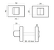 WC - накладка Forme Fixa Icon. C02 - хром матовый 43-005467 фото 3