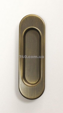 Ручка для раздвижных дверей Convex 165 матовая бронза 40-001657373 фото