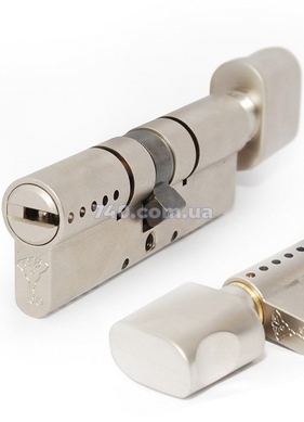 Циліндр MUL-T-LOCK INTERACTIVE + 62 мм (31х31Т) ключ-тумблер матовий хром 40-0014826 фото