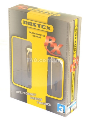 Фурнітура захисна ROSTEX Exclusive RX4/О-40 титан Pvd, 85 мм 40-0029120 фото