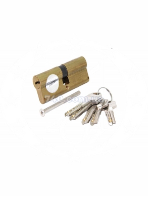 Циліндр GERDA WKM-3 ATEST C ключ-ключ 30X30 латунь 44-10892 фото