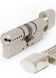 Циліндр MUL-T-LOCK INTERACTIVE + 62 мм (31х31Т) ключ-тумблер матовий хром 40-0014826 фото 1