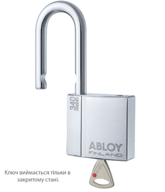 Замок висячий Abloy PL340 Protec2 TA77ZZ 2key pr2_t nr_shackle 50мм 10мм box 44-3443 фото