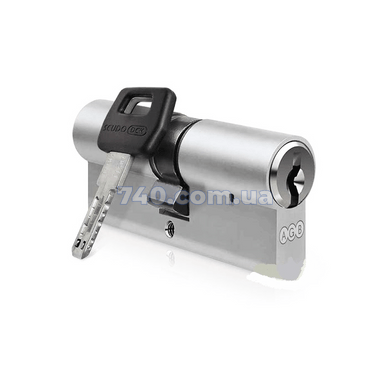 Цилиндр AGB ScudoDCK/90мм, ключ-ключ, 40X50, матовый никель 44-7452 фото