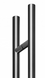 Дверная ручка-скоба SS742 Ø32 мм, А=1200, Б=900 нержавеющая сталь матовая (двусторонняя) 45-922 фото 2