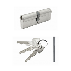 Цилиндр WILKA 1400 Class С Premium 130 (40x50) ключ-ключ матовый никель 49-386 фото