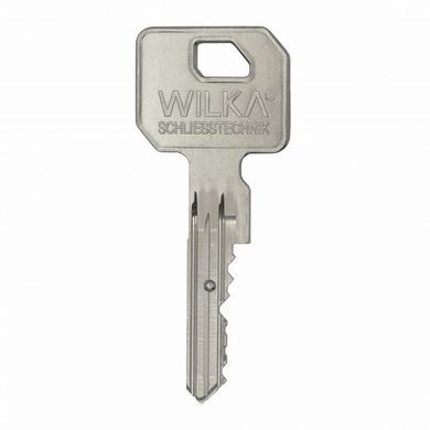 Циліндр WILKA 1400 Class С Premium 130 (30x30) ключ-ключ матовий нікель 49-379 фото
