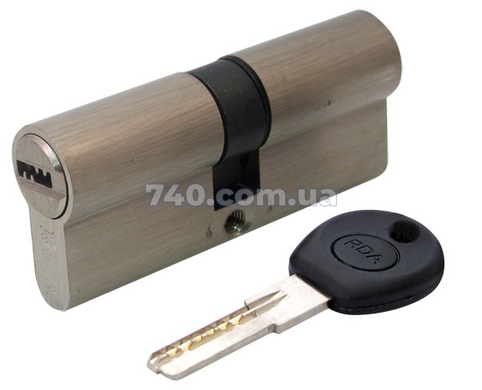 Циліндр RDA 60 мм (30x30) ключ-ключ матовий нікель 40-0022913 фото