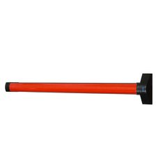 Ручка TESA для эвакуационного выхода врезной QUICK1E909 NR 900мм 9x9мм N: black (RAL 9005)/ R: red (RAL 3000) 44-8736 фото
