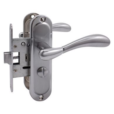 Ручка на планке RDA Imolaw WC + мех.258 хром/мат хром 31314 фото