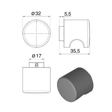 Циліндр WILKA 3605 Carat S (45x45T) ключ-тумблер матовий нікель 49-486 фото