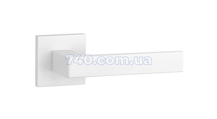 Дверна ручка APRILE Sulla Q 7S AT білий матовий (тонка розетка) 45-492 фото
