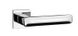 Дверна ручка APRILE Stella Q 7S AS полірований хром (тонка розетка) 40-04530736 фото 2