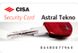 Дверний циліндр Cisa Astral Tekno 85 мм (40х45) ключ-ключ, хром 40-0038331 фото 3