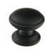 Ручка кнопка Fadex mod.805 Round D32. N52 - черный матовый 43-009845316 фото 1