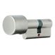 Циліндр WILKA 3605 Carat S (30x30T) ключ-тумблер матовий нікель 49-480 фото 2