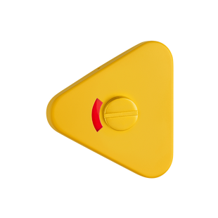 WC Накладка для санвузла з індикатором MVM/LINDE, T14i YELLOW жовтий 44-7947 фото