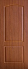 Межкомнатные двери ПВХ Омис, модель Классик 600 орех/глухое 80-0015203 фото