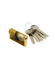 Цилиндр GERDA WKM-4 ATEST C ключ-ключ 30X30 латунь 44-10898 фото