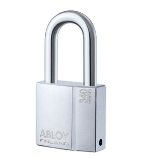 Замок висячий Abloy PL340 Sentry BA66EE 2key str_b nr_shackle 50мм 10мм box 44-3448 фото