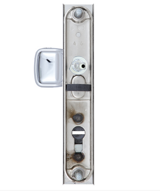 Фурнітура захисна ROSTEX R1/R4 R fix-mov din Plate 72мм Хром_полірований 22мм 38-55мм 3клас Hranate/804 Cr Комплект 44-1384 фото