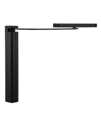 Доводчик накладной ASSA ABLOY DC630G-L BLACK SLD_ARM EN_6 150кг 1300мм LEFT для калиток вертикальный монтаж 50-962 фото