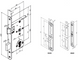 Замок врізний ABLOY 1-WAY DIN 4292 CR R/L BS55мм 72мм FIRE w/o_SP 50-1273 фото 5