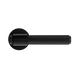 Дверна ручка MVM A-2023 на розетці TEHNO чорний 49-1398 фото 1