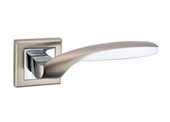 Дверна ручка MVM Teza Z-1325 матовий нікель/полірований хром 40-001325 фото