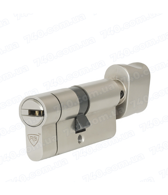 Циліндр RB DIN_KT D7R 70 NST 35x35T TO_NST CAM30 5KEY TR_BLACK_INS P.70 50-470 фото