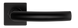 Дверная ручка MVM S-1101 нержавеющая сталь черная 40-00211015 фото