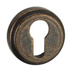 PZ Накладка под цилиндр MVM, E6 AMAB античная матовая старая бронза 44-1096 фото