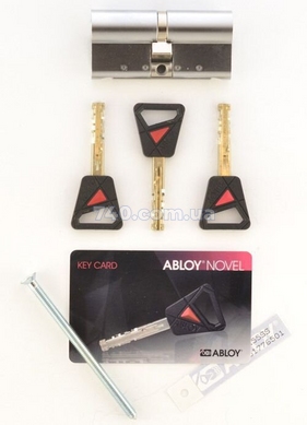 Цилиндр Abloy kk CY322 Novel 65 hcr 32 5X32 5 ключ-ключ Матовый Xром Длина Ключа 35 мм ABL7000003151 фото