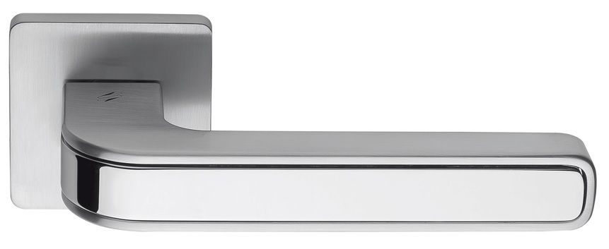 Дверная ручка Colombo Design Tecno матовый хром/хром 40-0025874 фото