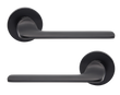 Дверная ручка MVM/LINDE Z-1808 черный